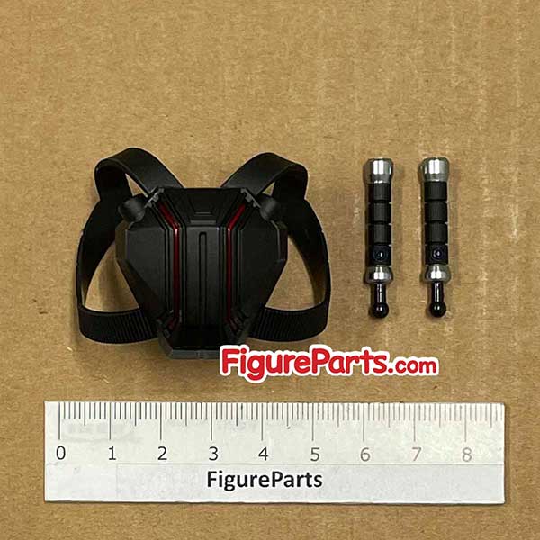Backpack - Hot Toys Black Widow mms603 mms603b 3