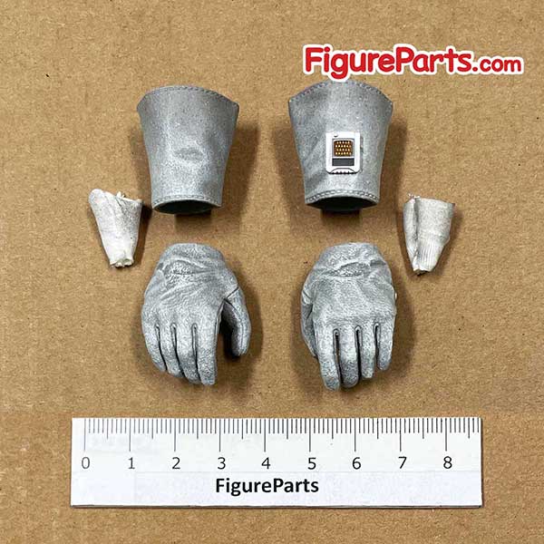 Bracer Gloved Hands - Hot Toys Luke Skywalker Snowspeeder Pilot mms585 - Star Wars Ep V 3