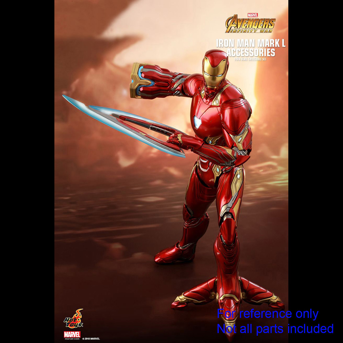 Energy Blade - Hot Toys Iron Man Mark L 50 Avengers Infinity War acs004 5
