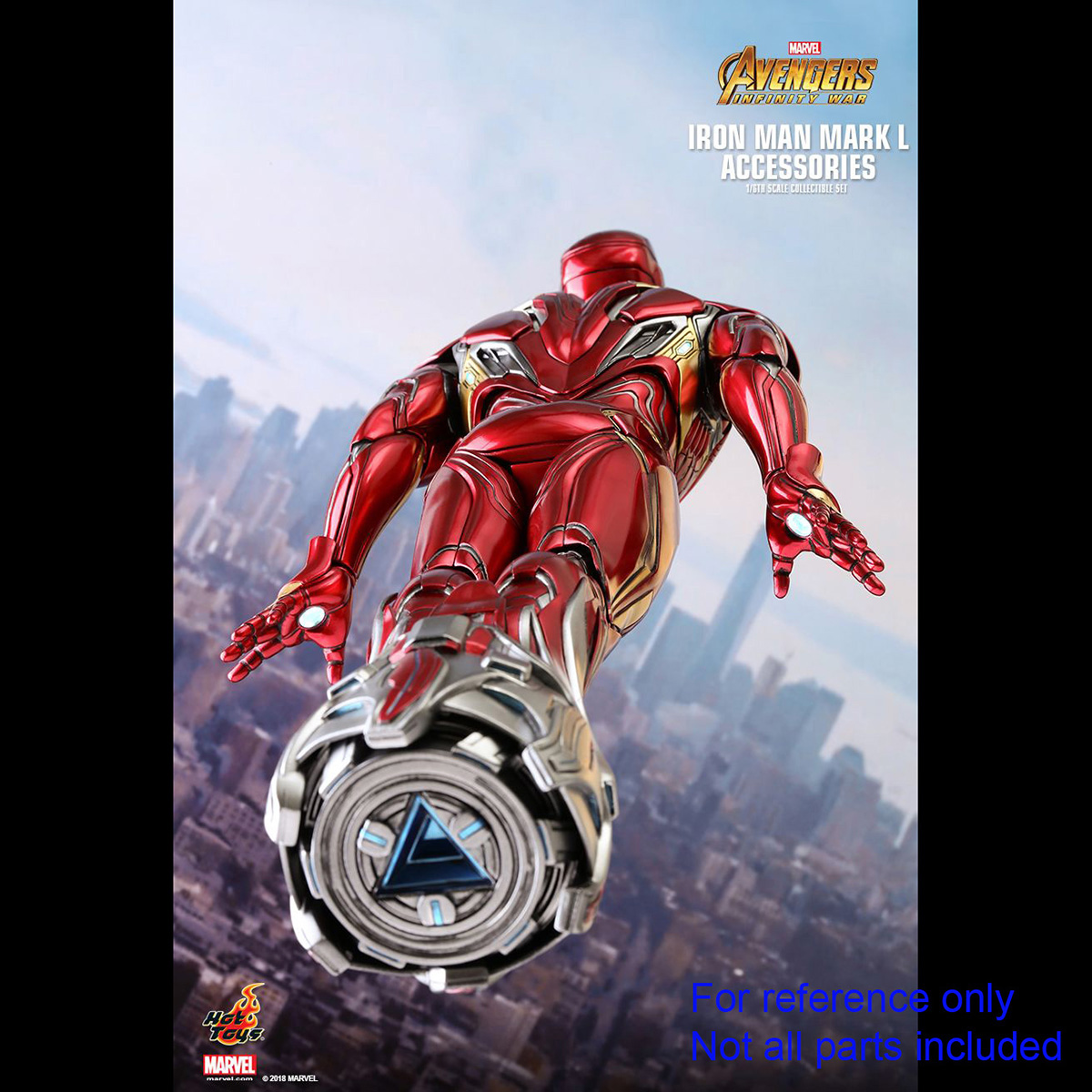 Foot Thruster - Hot Toys Iron Man Mark L 50 Avengers Infinity War acs004 8