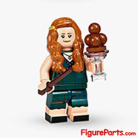 Ginny Weasley Minifigure - Lego Collectible Minifigures Harry Potter Series 2 - 71028