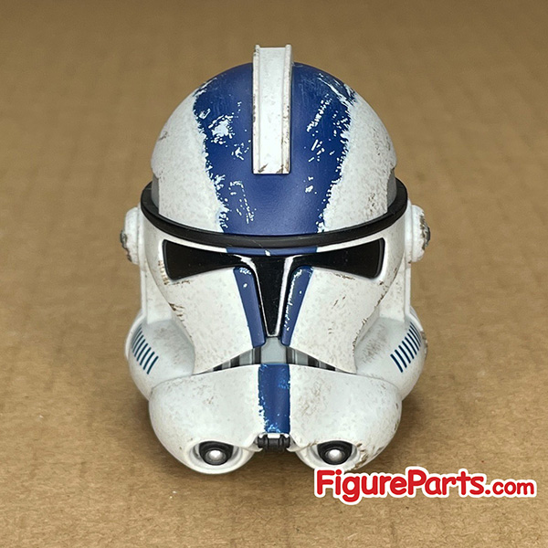 Helmet - 501st Battalion Clone Trooper - Star Wars The Clone Wars - Hot Toys tms022 tms023