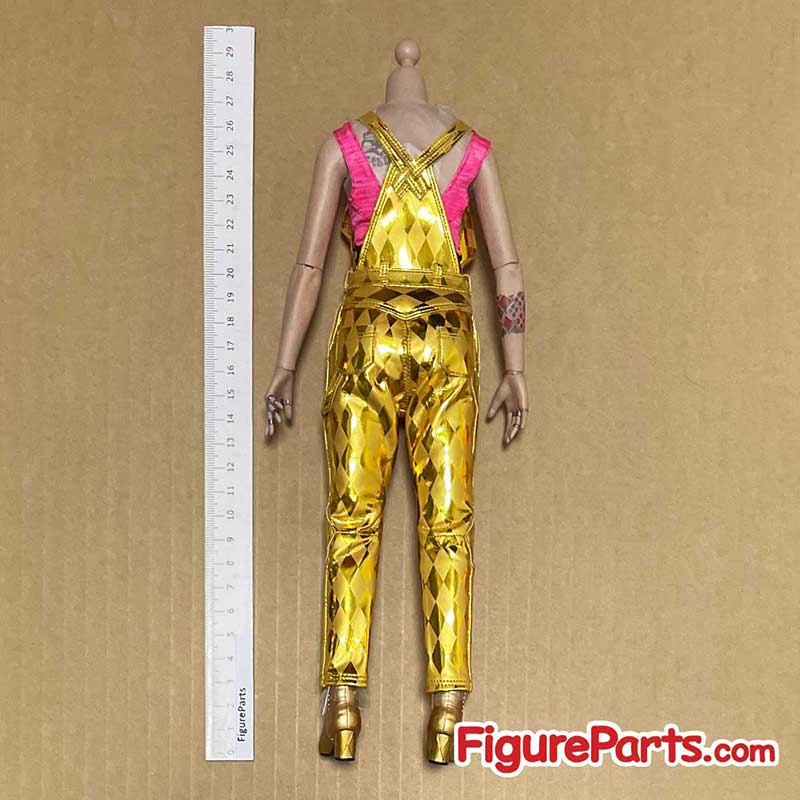 Body with Gold Colored Outfit Hot Toys Harley Quinn Birds of Prey mms565 2