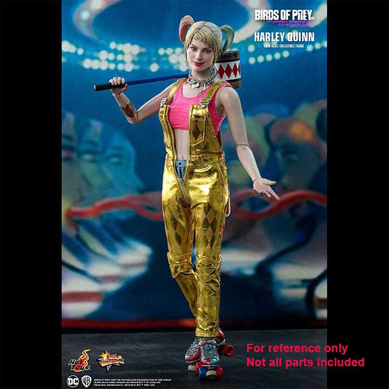 Body with Gold Colored Outfit Hot Toys Harley Quinn Birds of Prey mms565 3