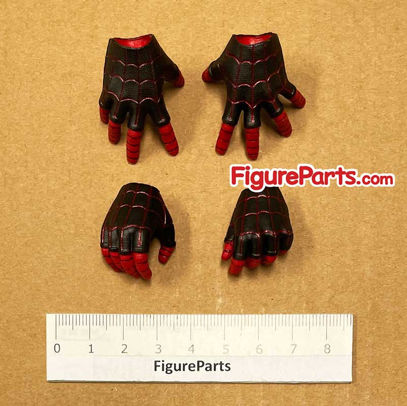 Holding Items Hands - Hot Toys Miles Morale Spiderman Bodega Cat suit vgm50 2