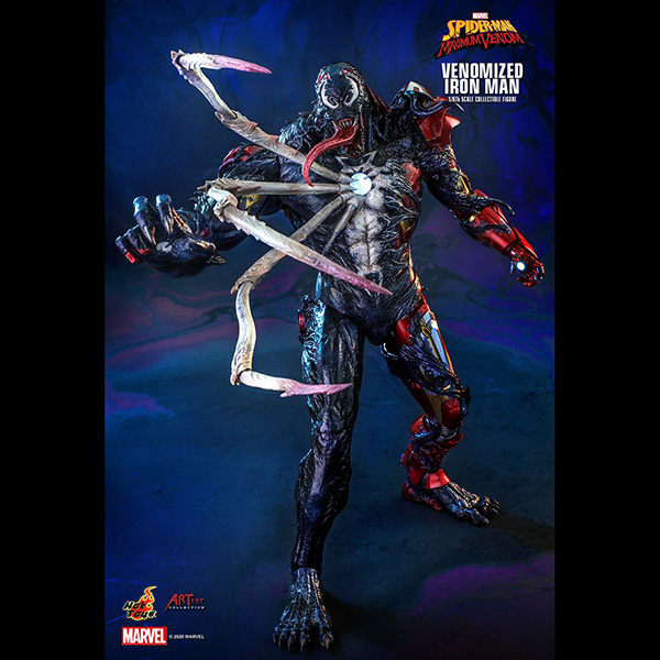 Hot Toys Venomized Iron Man Special Version - Spiderman Maximum Venom - ac04 3