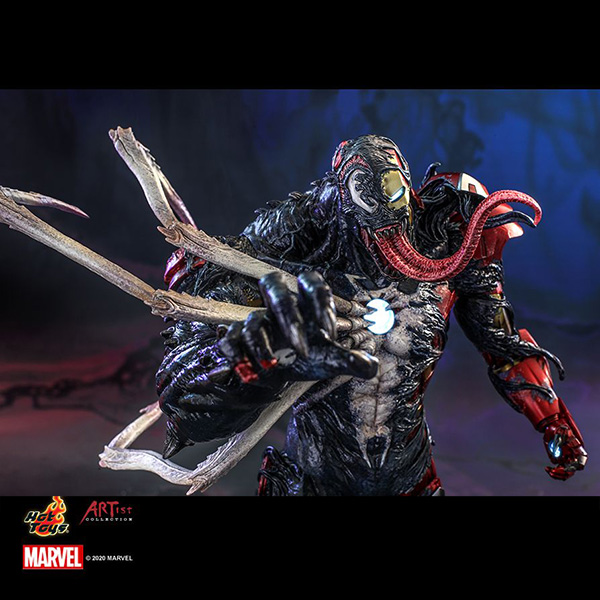 Hot Toys Venomized Iron Man Special Version - Spiderman Maximum Venom - ac04 13