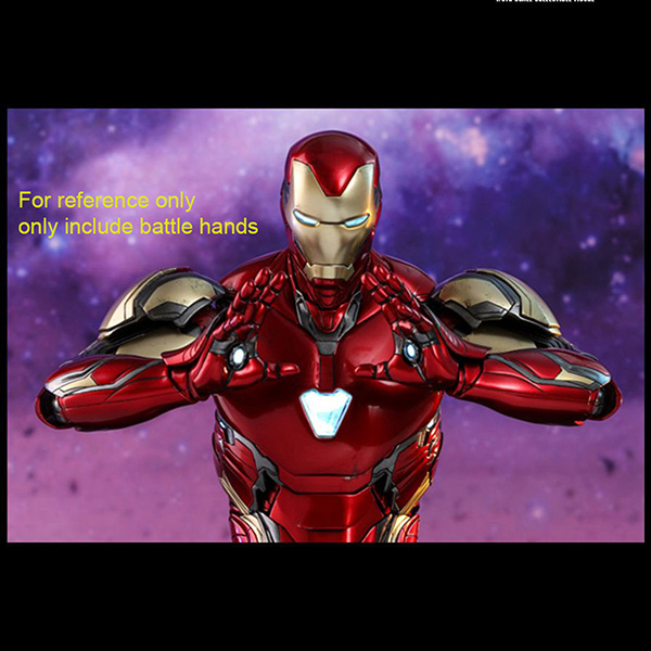 Battle Hands - Iron Man Mark 85 - Avengers Endgame - Hot Toys mms528d30 5