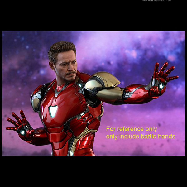 Battle Hands - Iron Man Mark 85 - Avengers Endgame - Hot Toys mms528d30 6