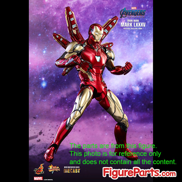 Helmet - Iron Man Mark 85 - Avengers Endgame - Hot Toys mms528d30 7