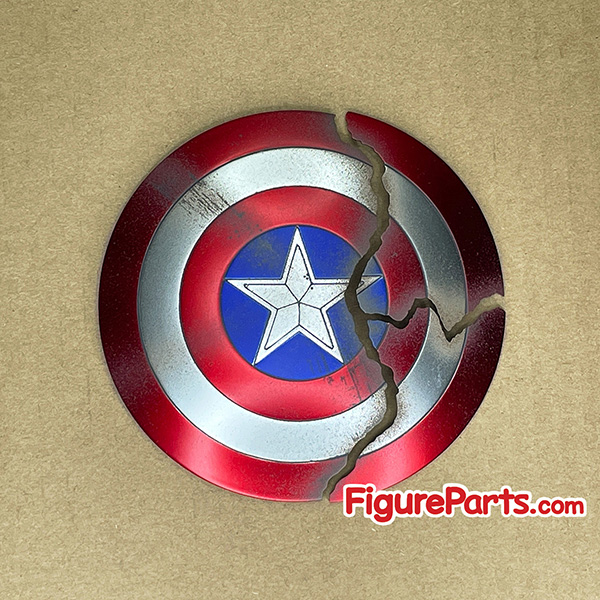 Battle Damaged Shield - Captain America - Avengers Endgame - Hot Toys mms536 1
