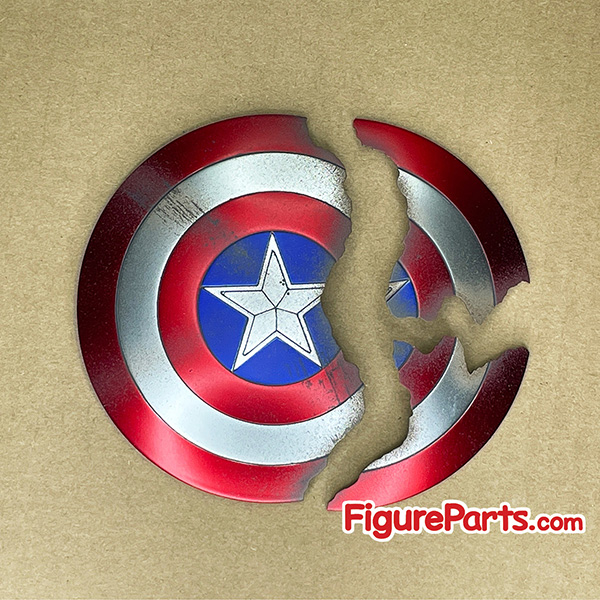 Battle Damaged Shield - Captain America - Avengers Endgame - Hot Toys mms536 3