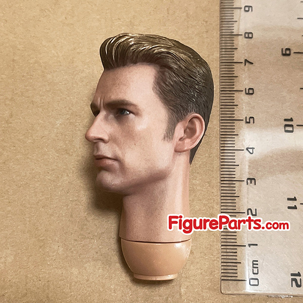 Head Sculpt - Captain America - Chris Evans - Avengers Endgame - Hot Toys mms536 4