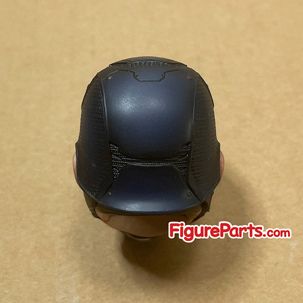 Helmeted Head Sculpt - Captain America  - Avengers Endgame - Hot Toys mms536 9