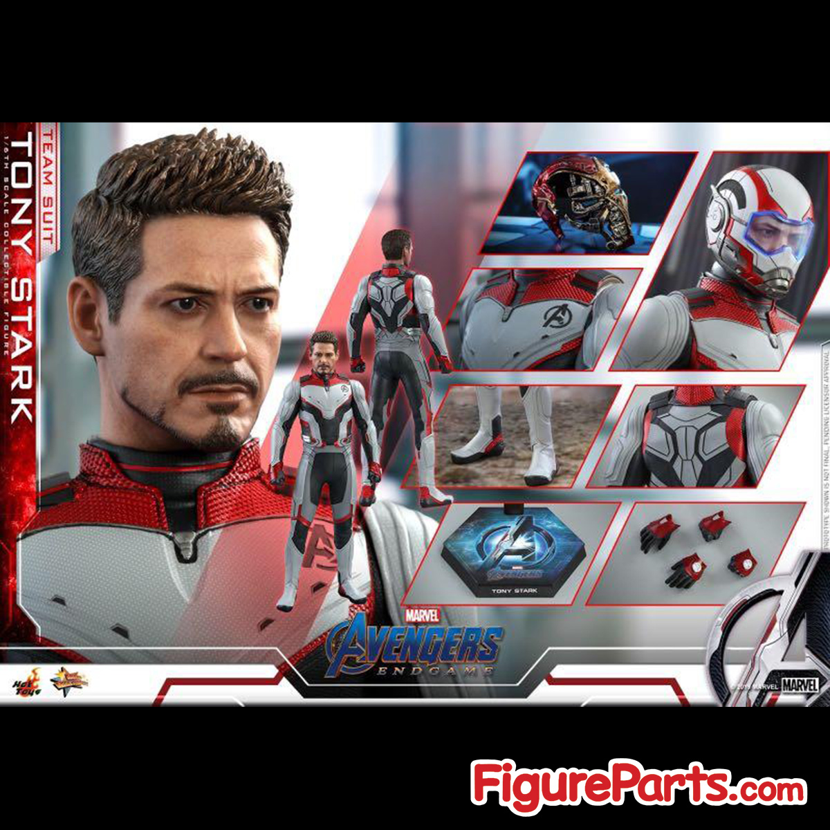 Hot Toys Tony Stark Team Suit - Avengers Endgame mms536 2