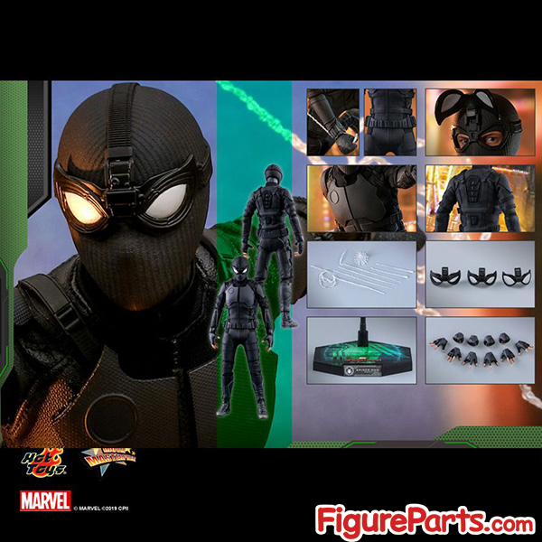 spider man stealth suit action figure