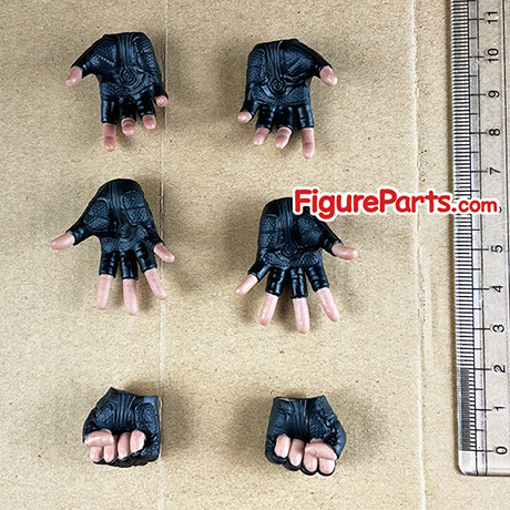Hand Set A - Hot Toys Spiderman Stealth Suit mms540 mms541 Deluxe 3