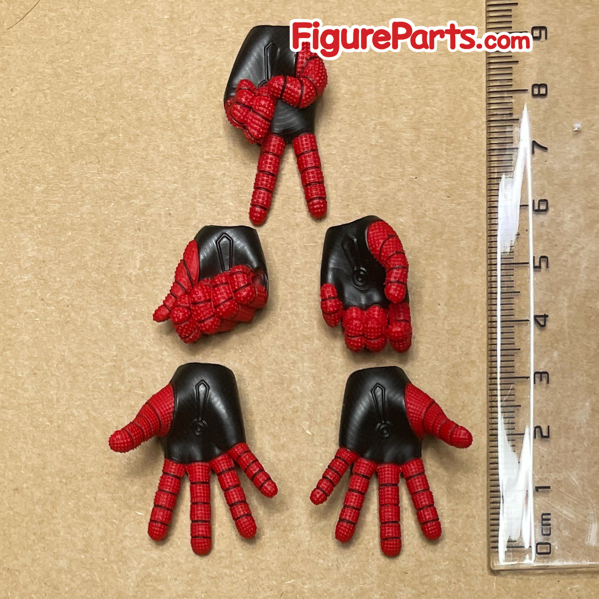 Hands Set - Hot Toys Spiderman Upgraded Suit Far From Home mms542 2