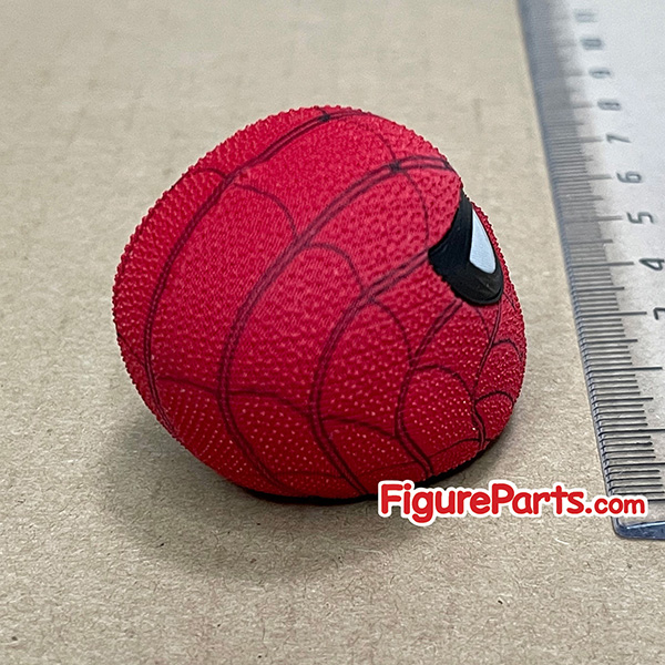 Masked Head Sculpt with Magnetic Eye Pieces - Hot Toys Spiderman Upgraded Suit Far From Home mms542 7