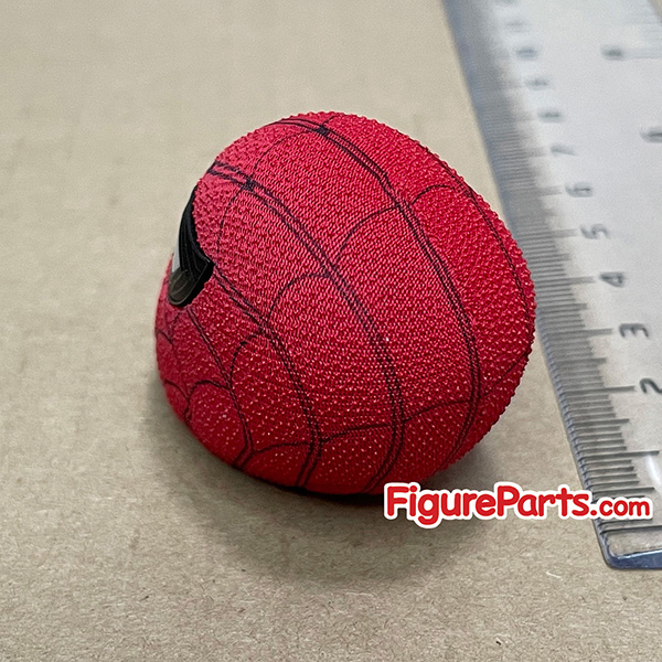 Masked Head Sculpt with Magnetic Eye Pieces - Hot Toys Spiderman Upgraded Suit Far From Home mms542 8