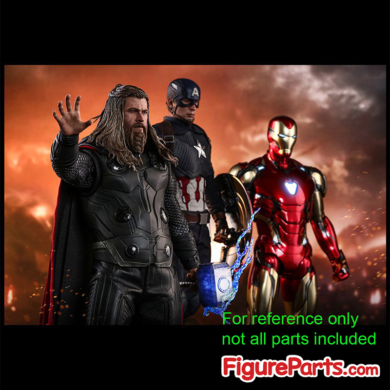 Hands for Holding Mjolnir Hammer - Thor - Avengers Endgame - Hot Toys mms557 4