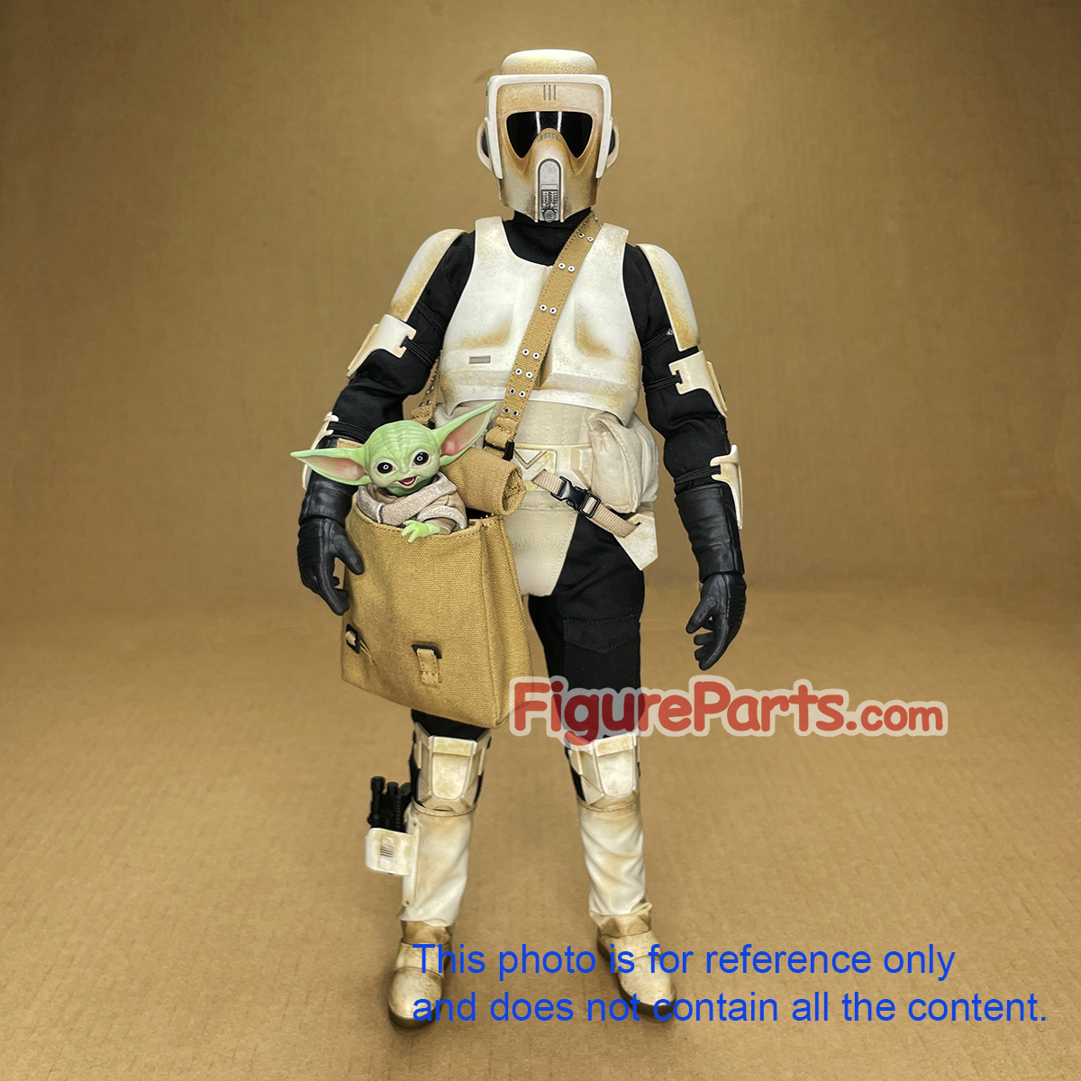 Shoulder Bag - Scout Trooper and Speeder Bike - Star Wars Mandalorian - Hot Toys tms017 4