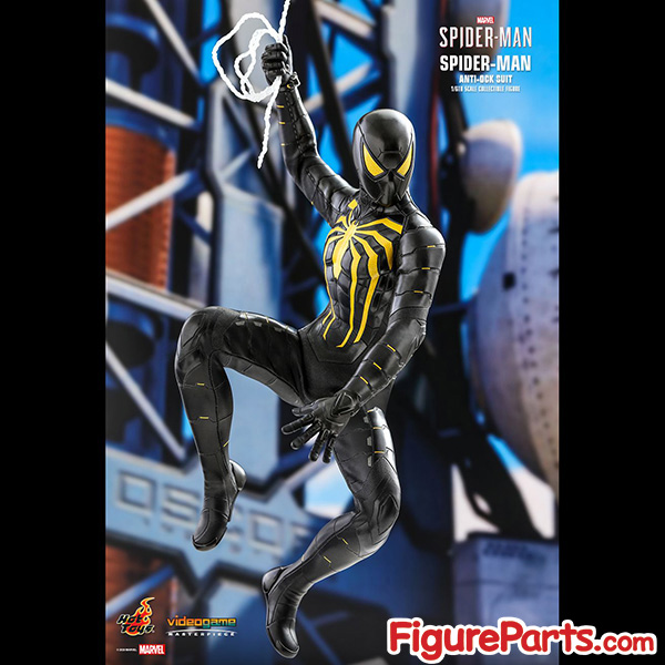 Hot Toys Spiderman Anti-Ock Suit Deluxe Version - Spiderman video game - vgm45 7