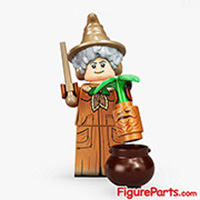 Professor Sprout Minifigure - Lego Collectible Minifigures Harry Potter Series 2 - 71028
