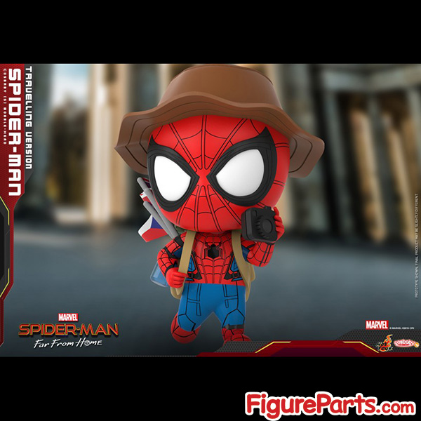 Hot Toys Spiderman Travelling Version Cosbaby cosb672 - Spider-Man Far From Home 2
