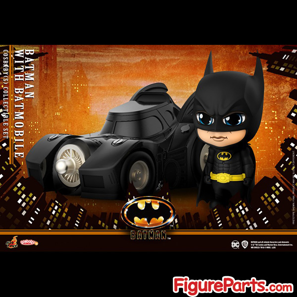Hot Toys Batman and Batmobile Cosbaby cosb710 - Batman 1989 1