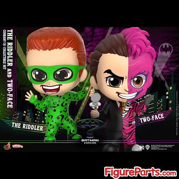Hot Toys Riddler and Two-Face Cosbaby cosb720 - Batman Forever 2