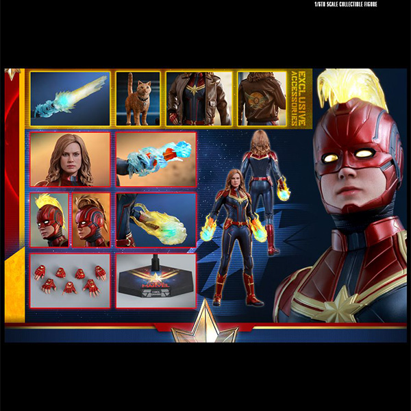 Hot Toys Captain Marvel Deluxe Version mms522 8