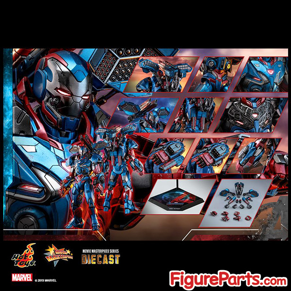 Hot Toys Iron Patriot - Avengers Endgame - mms547 mms547D34 - Pre-order 15
