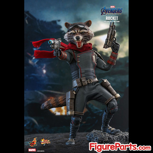 Hot Toys Rocket - Avengers Endgame - mms548 12