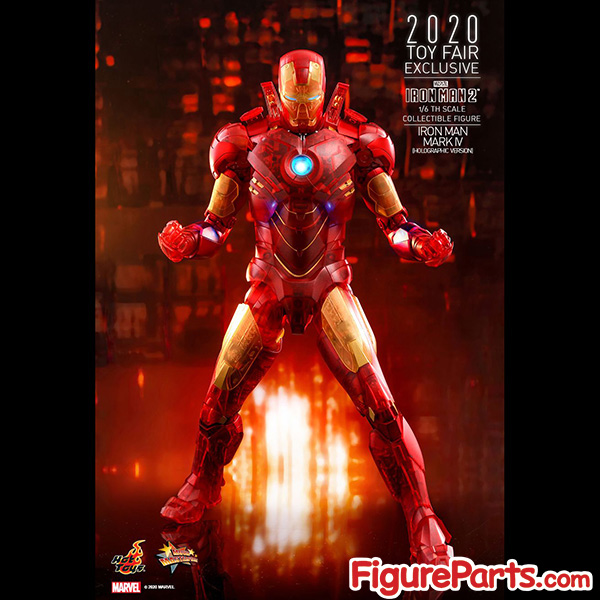 Hot Toys Iron Man Mark IV 4 ( Holographic Version ) - Iron Man 2 - mms568 2