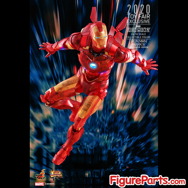 Hot Toys Iron Man Mark IV 4 ( Holographic Version ) - Iron Man 2 - mms568 4