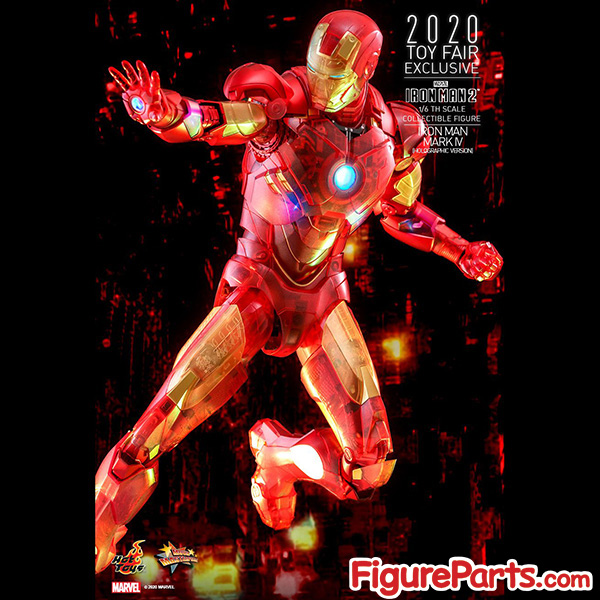 Hot Toys Iron Man Mark IV 4 ( Holographic Version ) - Iron Man 2 - mms568 5