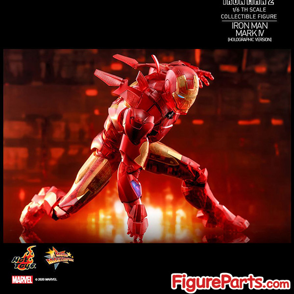 Hot Toys Iron Man Mark IV 4 ( Holographic Version ) - Iron Man 2 - mms568 14