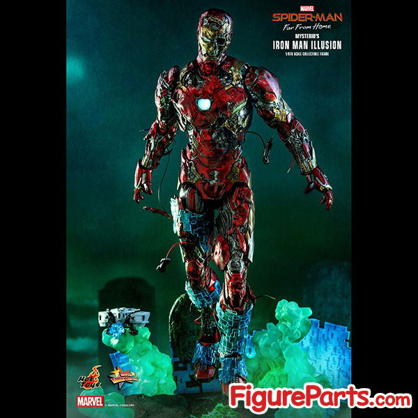 Hot Toys Mysterio Iron Man Illusion  - Spiderman Far From Home - mms580 Pre-order