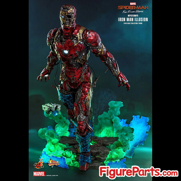 Hot Toys Mysterio Iron Man Illusion  - Spiderman Far From Home - mms580 Pre-order 13