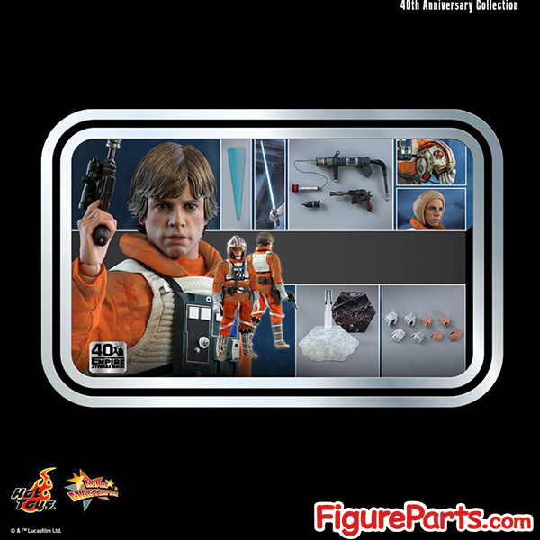 Hot Toys Luke Skywalker Snowspeeder Pilot - Star Wars EP5 40th Anniversary - mms585 Preorder 18
