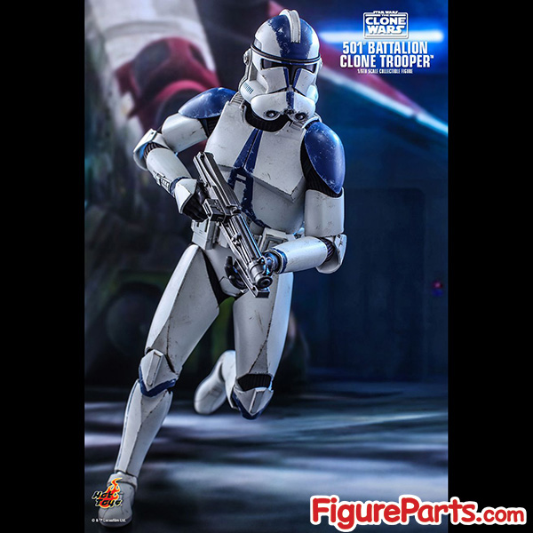Hot Toys 501st Battalion Clone Trooper ( Regular Version ) - Star Wars: The Clone Wars - tms022 Pre-Order 5