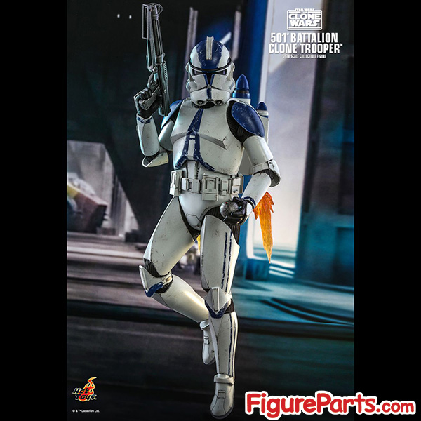 Hot Toys 501st Battalion Clone Trooper ( Regular Version ) - Star Wars: The Clone Wars - tms022 Pre-Order 7
