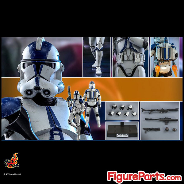 Hot Toys 501st Battalion Clone Trooper ( Regular Version ) - Star Wars: The Clone Wars - tms022 Pre-Order 10