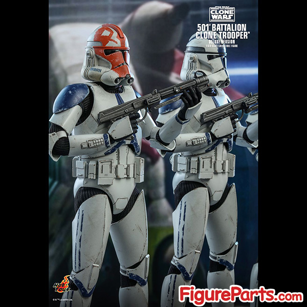 Hot Toys 501st Battalion Clone Trooper ( Deluxe Version ) - Star Wars: The Clone Wars - tms023 Pre-Order 1