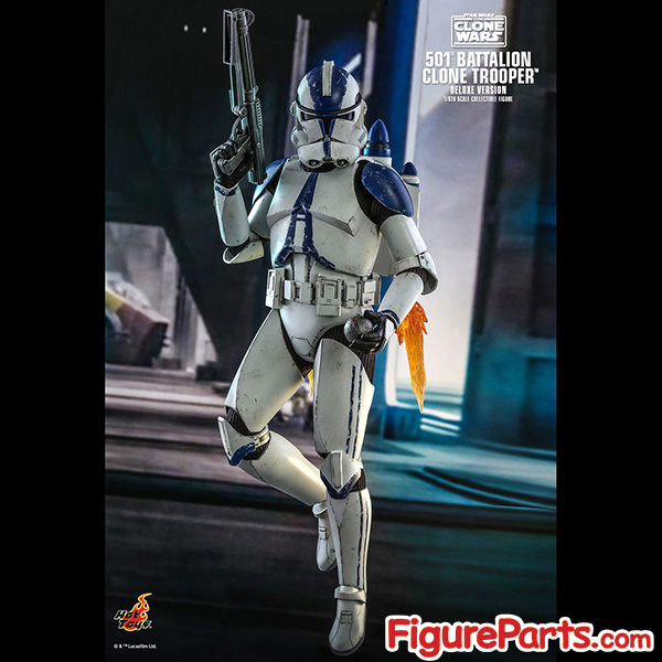 Hot Toys 501st Battalion Clone Trooper ( Deluxe Version ) - Star Wars: The Clone Wars - tms023 Pre-Order 2