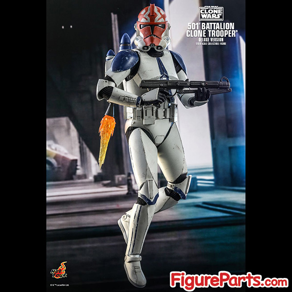 Hot Toys 501st Battalion Clone Trooper ( Deluxe Version ) - Star Wars: The Clone Wars - tms023 Pre-Order 3