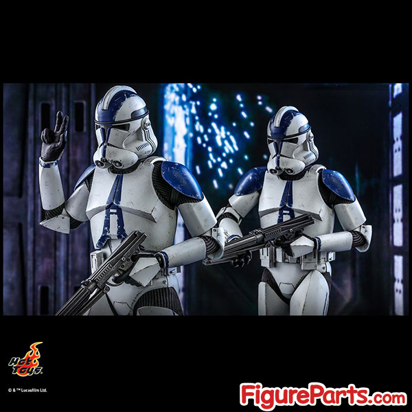 Hot Toys 501st Battalion Clone Trooper ( Deluxe Version ) - Star Wars: The Clone Wars - tms023 Pre-Order 9