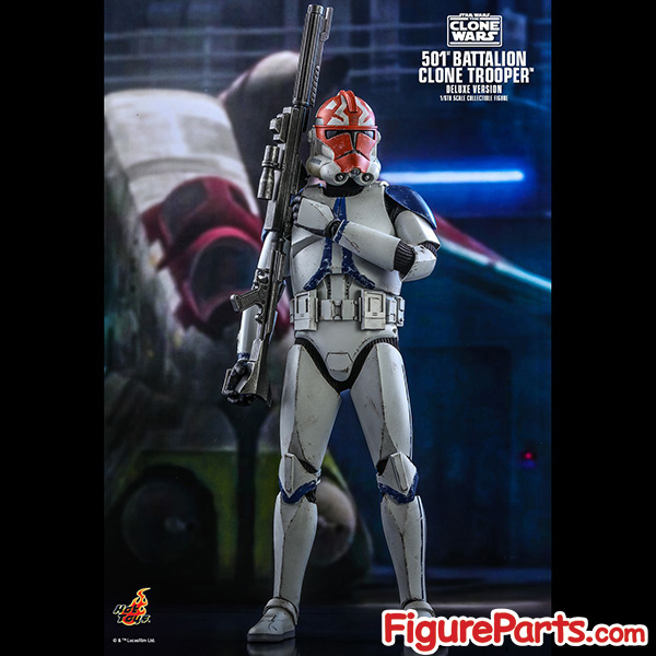 Hot Toys 501st Battalion Clone Trooper ( Deluxe Version ) - Star Wars: The Clone Wars - tms023 Pre-Order 14