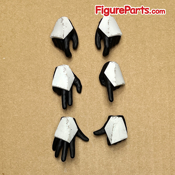 Hands - 501st Battalion Clone Trooper - Star Wars The Clone Wars - Hot Toys tms022 tms023